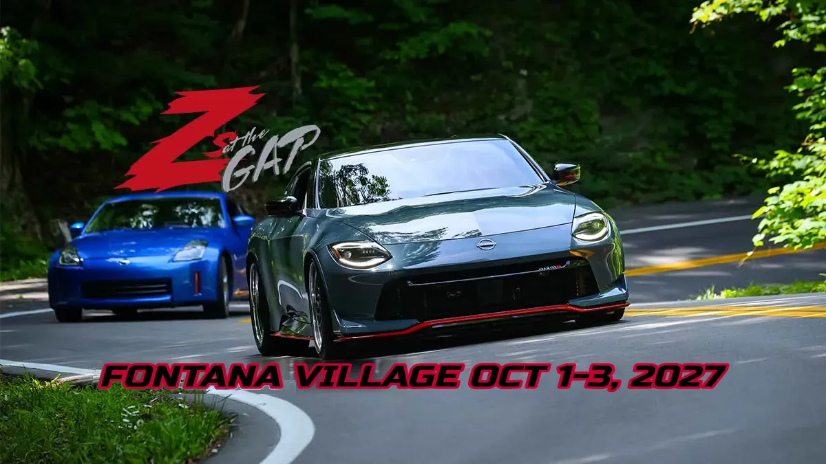 Z at the Gap, Fontana Village, Oct 1-3, 2027
